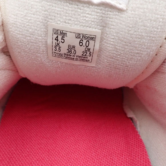 SLD NEW Vans Knu Skool Sneakers VN0009QCBJ1 Retro Color Pink/True White - Picture 2 of 7